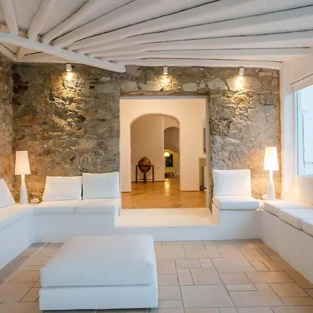 Mykonos Sleeps 14 Pool Air Con ヴィラ *