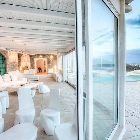 Mykonos Sleeps 14 Pool Air Con Villa