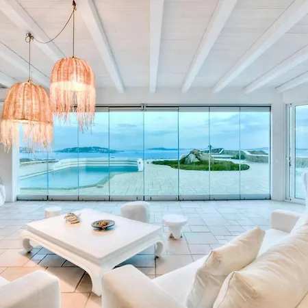 Mykonos Sleeps 14 Pool Air Con Villa