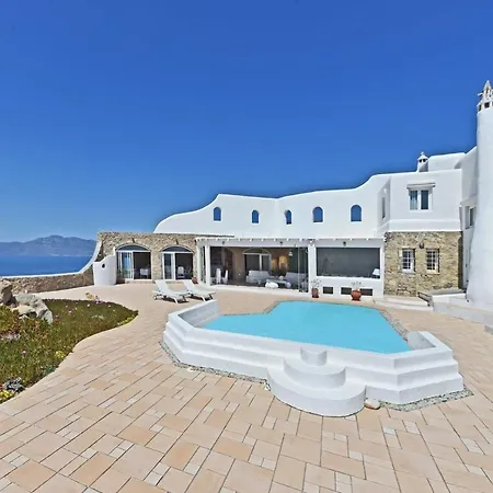 Villa Mykonos Sleeps 14 Pool Air Con Mykonos Town